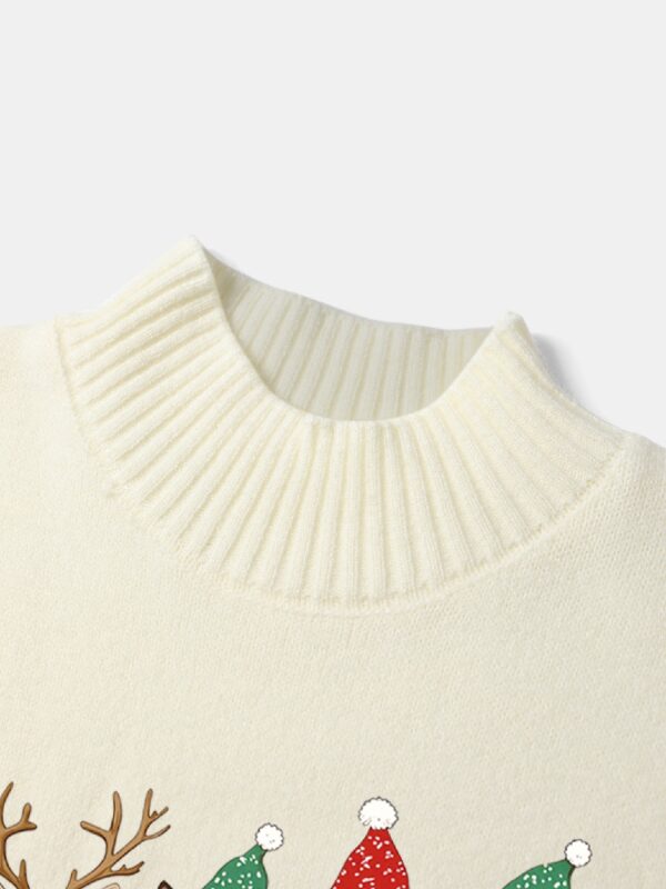 Women's Turtleneck Printed Sweater G3039