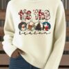 Women's Turtleneck Printed Sweater G3040