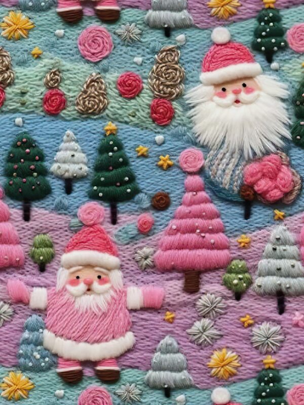 Women's Round Neck All-Over Patterned Sweater Y020