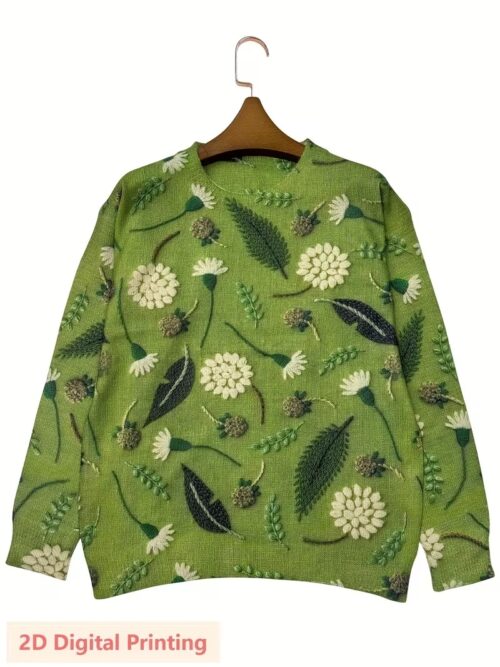 9fcf36f2-49b2-456e-ba77-24cbb041f1f3_看图王 (1) Women's Round Neck All-Over Patterned Sweater X006